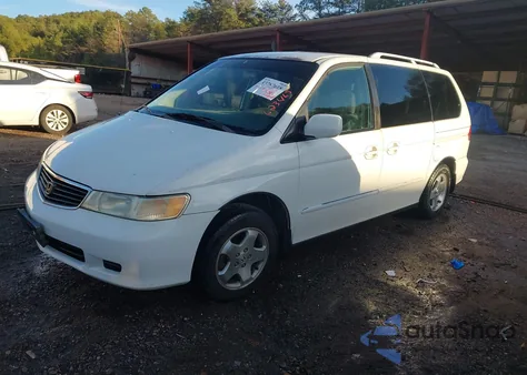 2000 Honda Odyssey Ex from USA, damaged, VIN 2HKRL1867YH623465